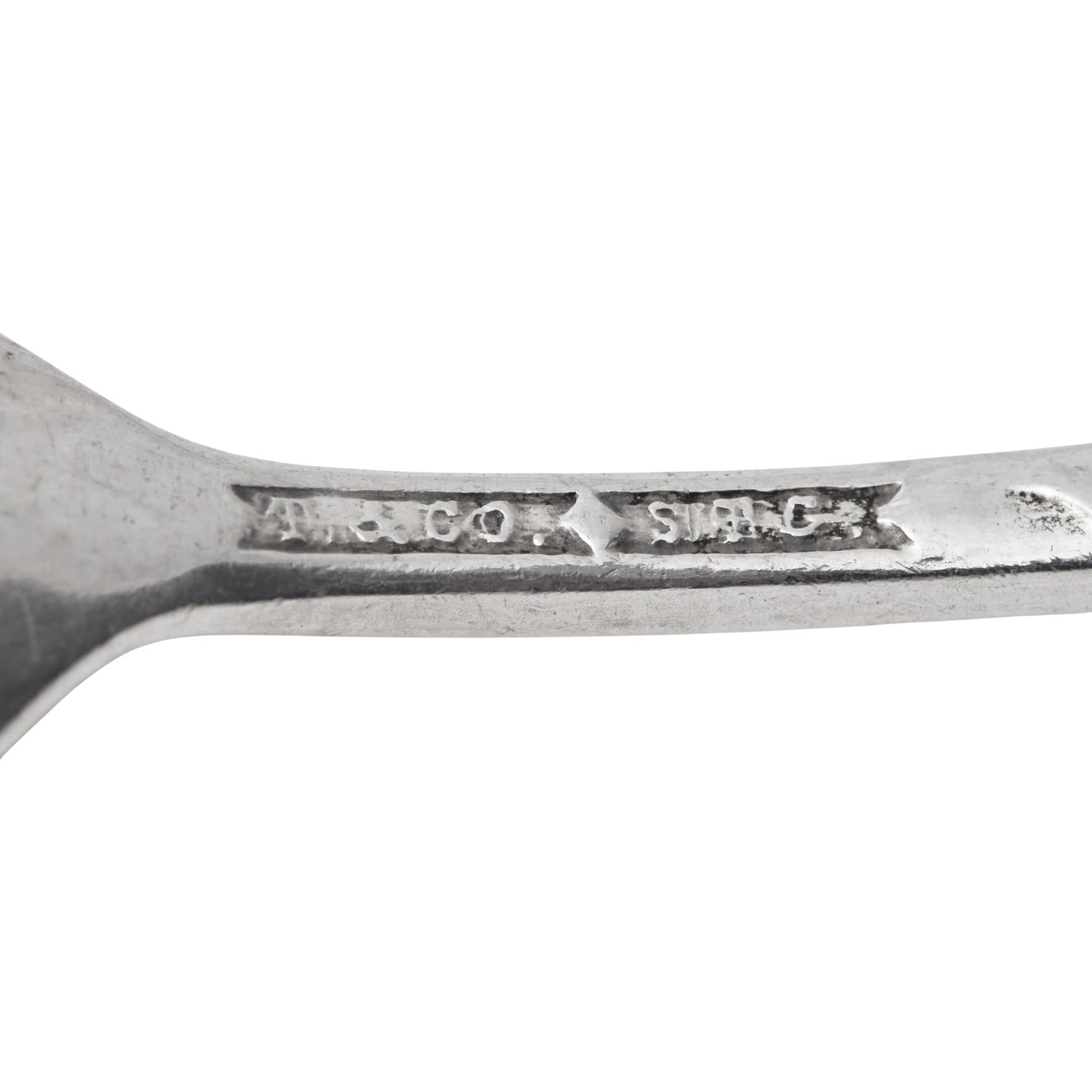 A Set of Twelve Tiffany and Co. Silver Demitasse Spoons