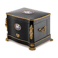 A French Gilt Bronze Mounted Rosewood Cave à Liqueur