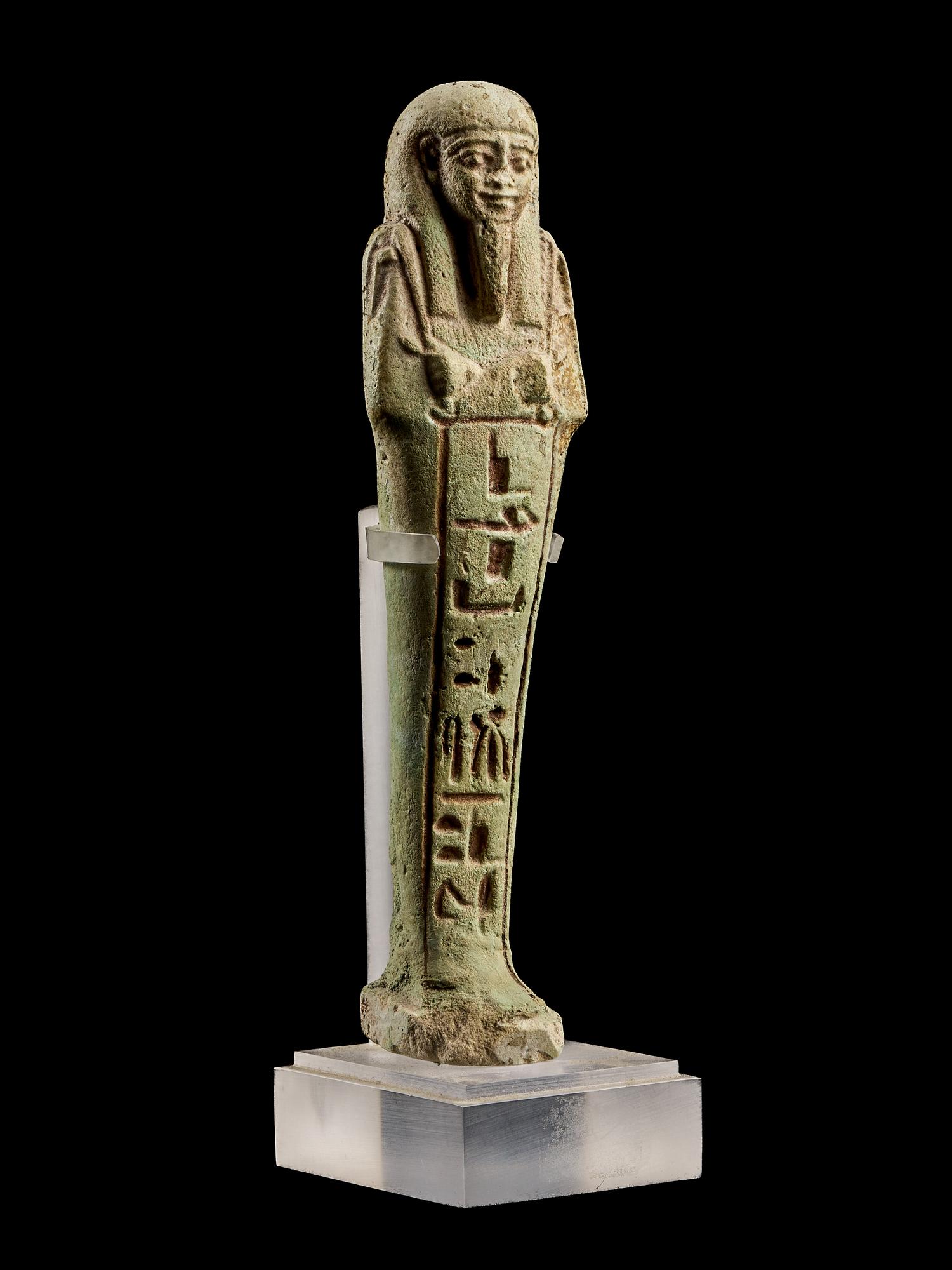 An Egyptian Faience Ushabti for Pa-Di-Aset