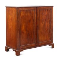 An English Mahogany Collector’s Cabinet