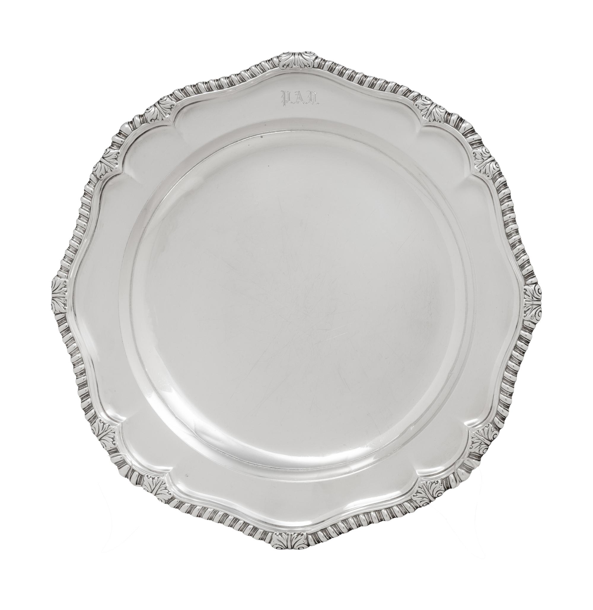 A Tiffany and Co. Silver Charger