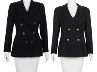 Two Chanel Double Breast Jackets, 1990s