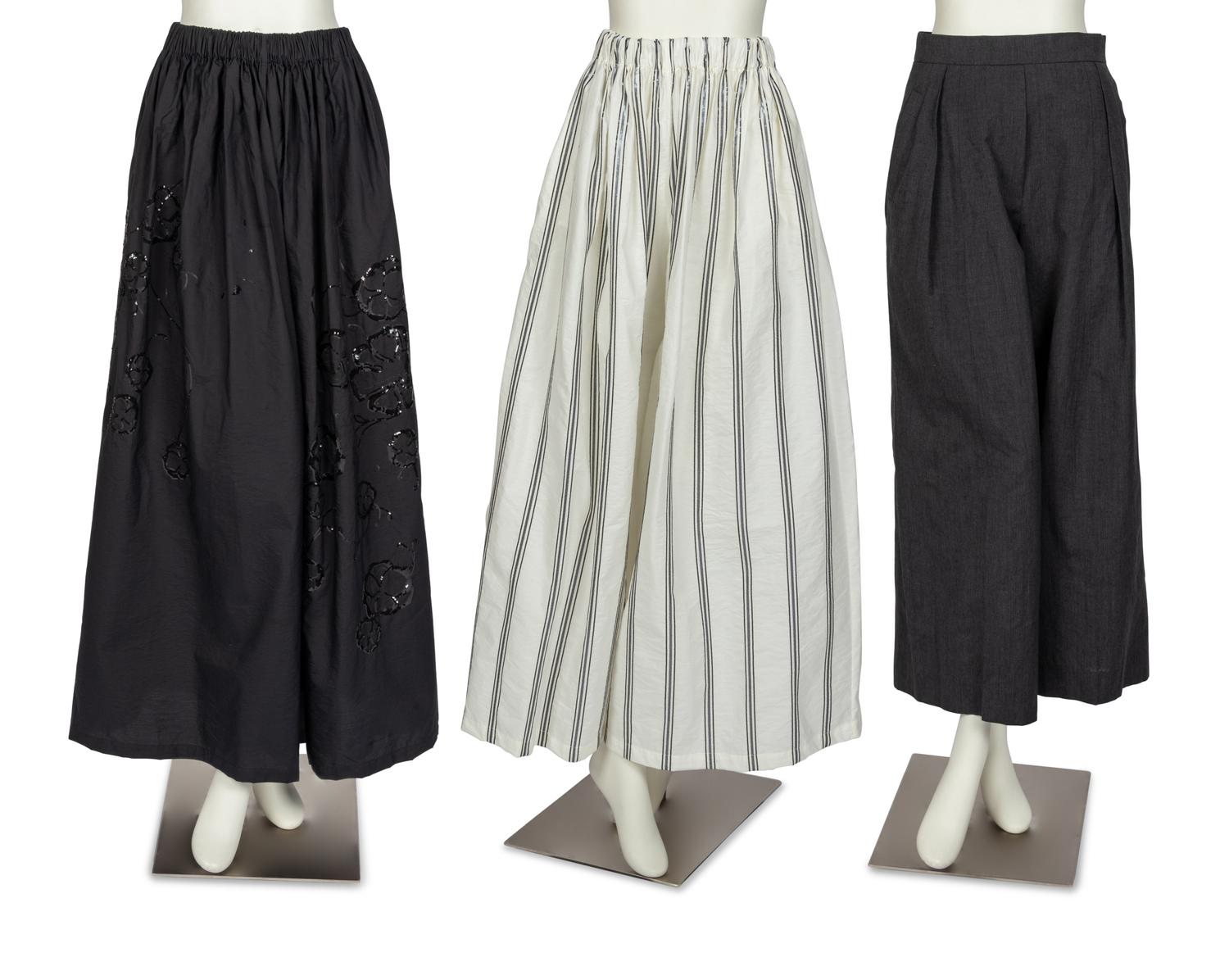 Three Brunello Cucinelli Pants, 2015-20