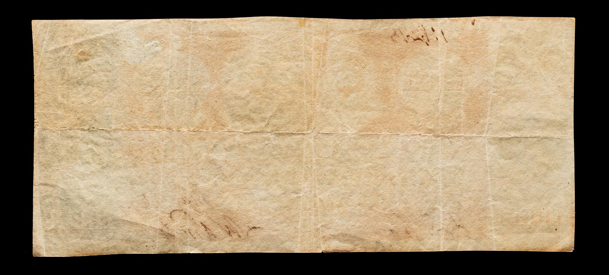 Obsolete $3 Bank Note: The Bank of Chippeway — SAULT DE ST. MARYS, MICHIGAN, 1849