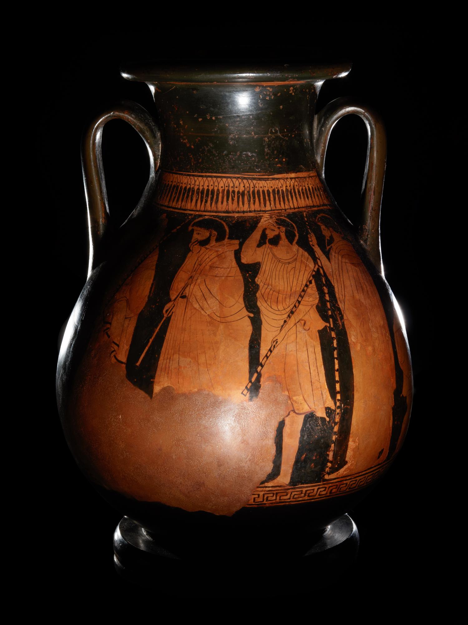 An Attic Red-Figured Pelike with Athena on a Chariot