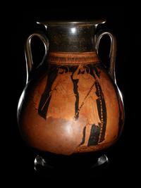 An Attic Red-Figured Pelike with Athena on a Chariot