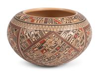 Polychrome Pottery Jar