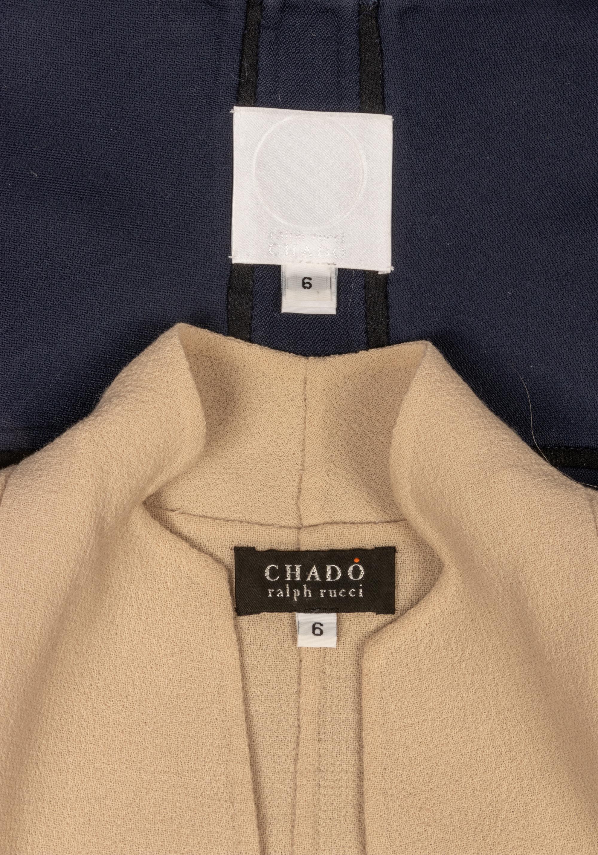 Chado by Ralph Rucci Two-Piece Suits, 2000-10s