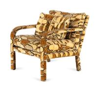 A Contemporary Upholstered Armchair