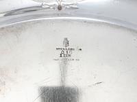 Eight American Silver Serving Trays