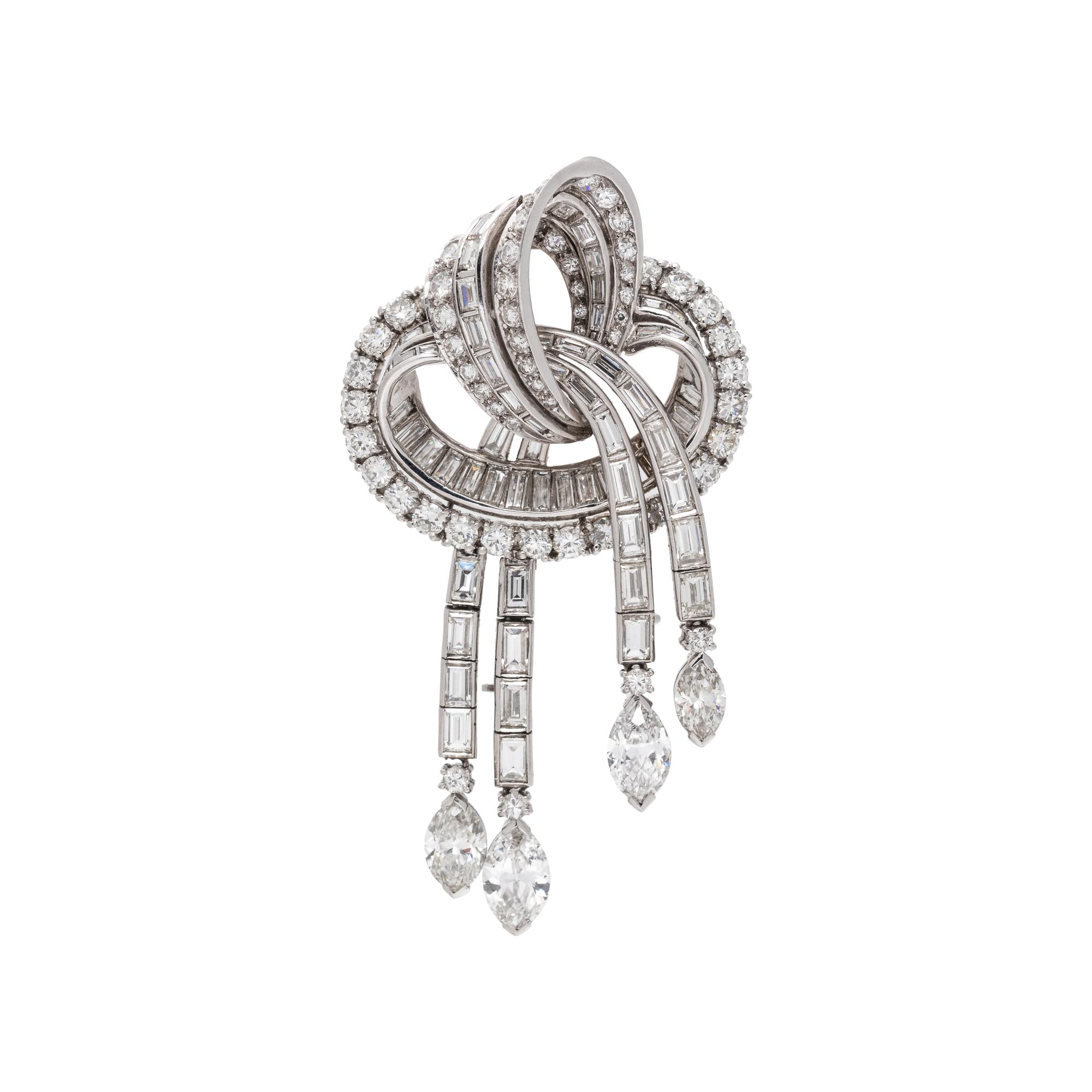 DIAMOND BROOCH