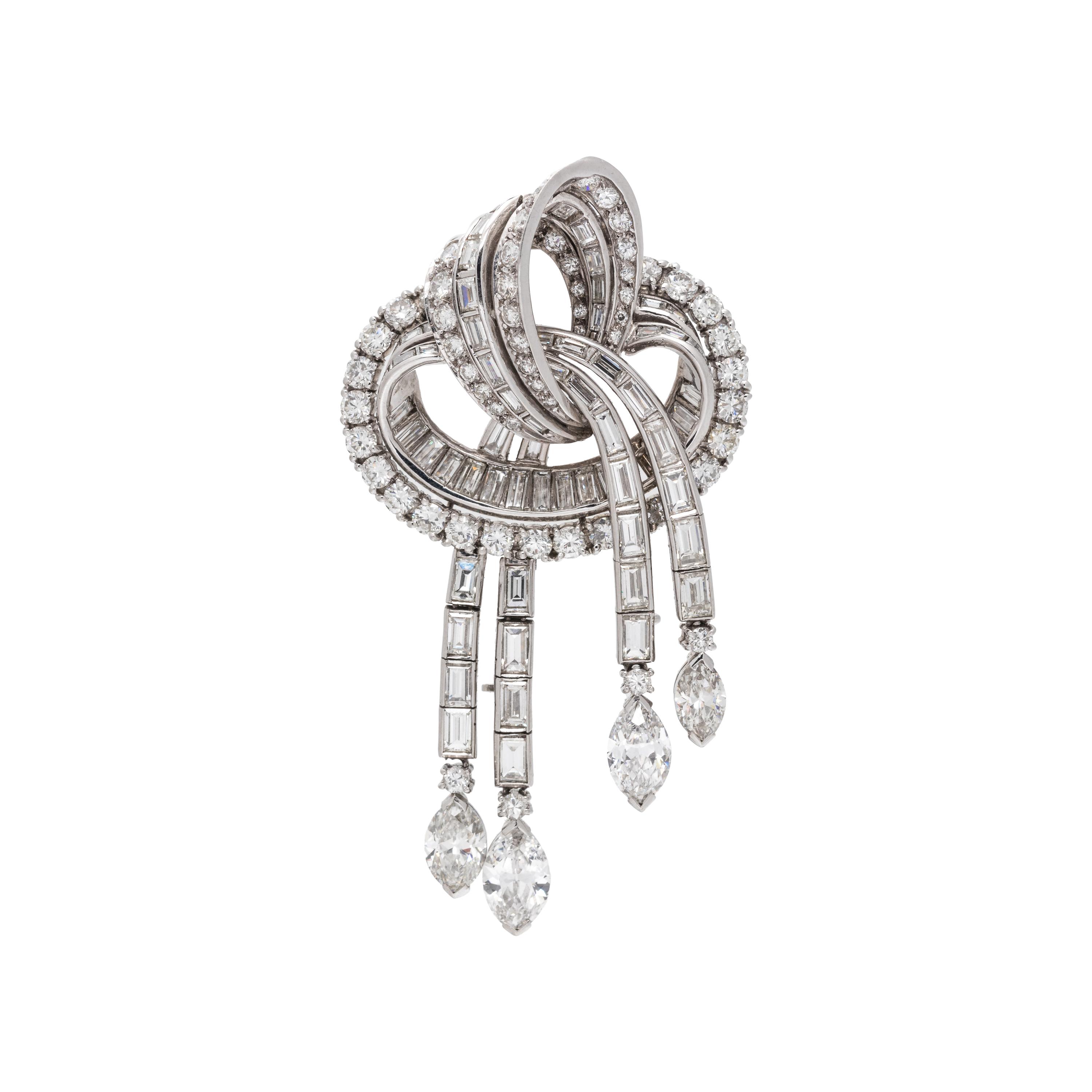 DIAMOND BROOCH