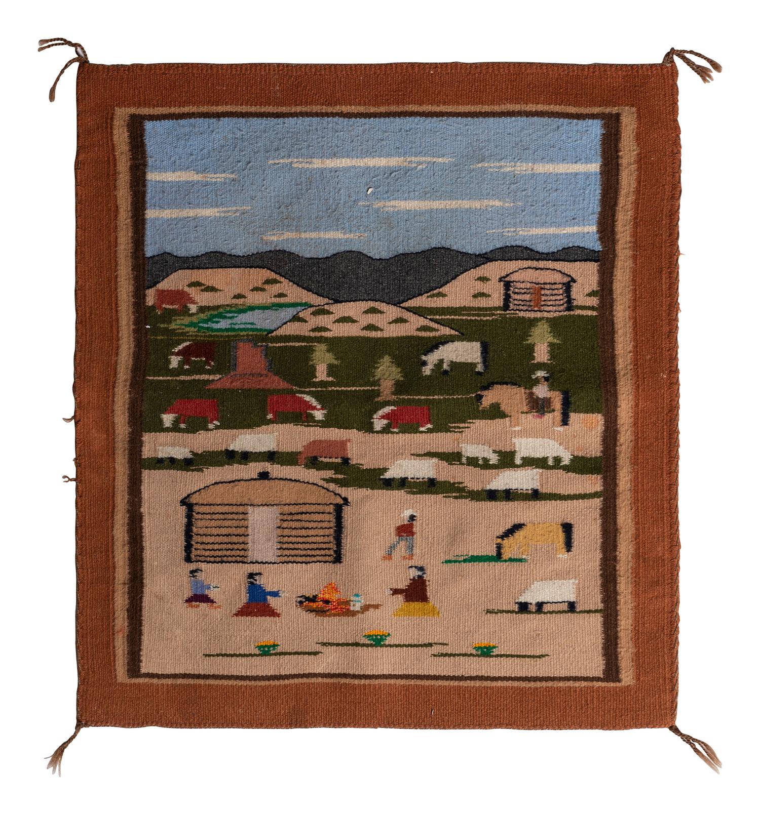 Navajo Pictorial Samplers / Weavings