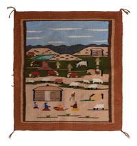 Navajo Pictorial Samplers / Weavings