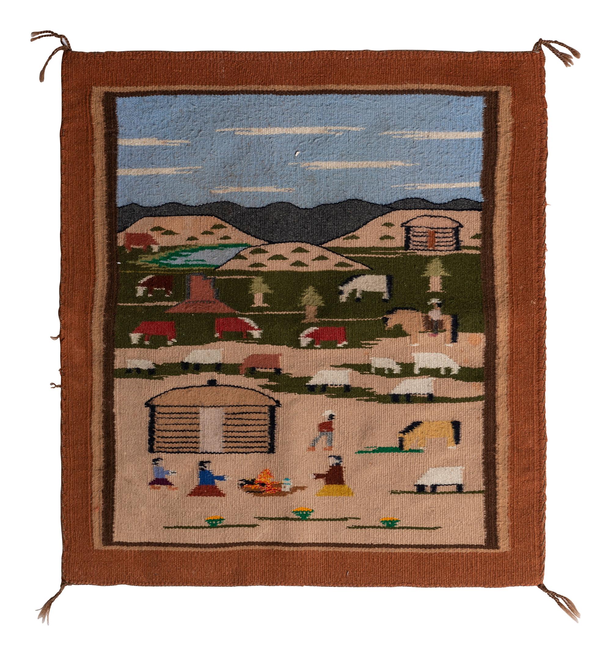 Navajo Pictorial Samplers / Weavings