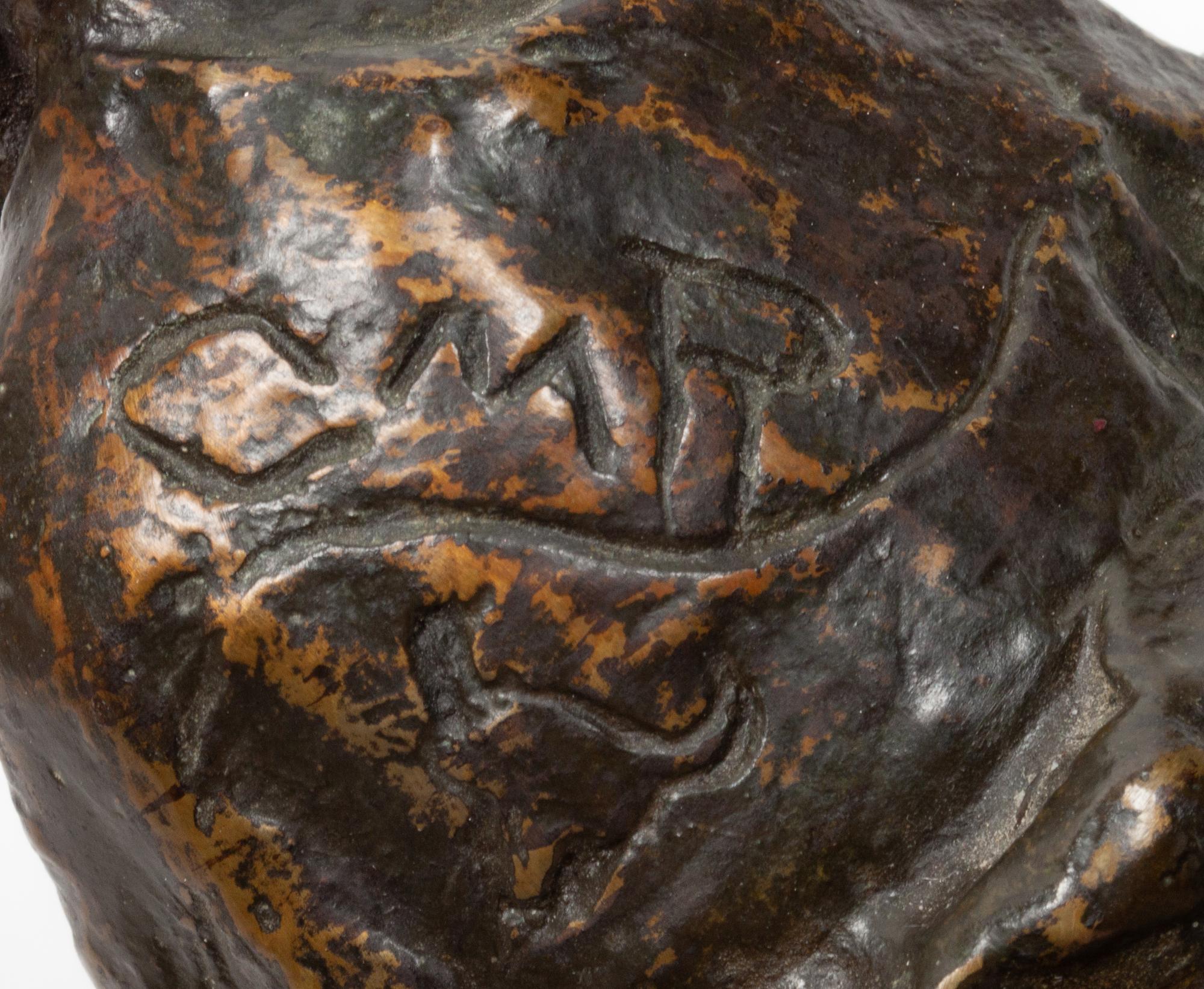 Two Recast Bronze Figures