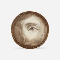 A Georgian lover's eye button early 19th century