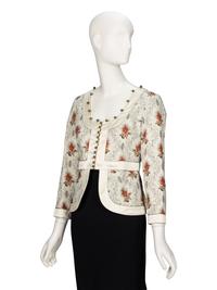 Chloé by Phoebe Philo, Embellished Peplum Jacket