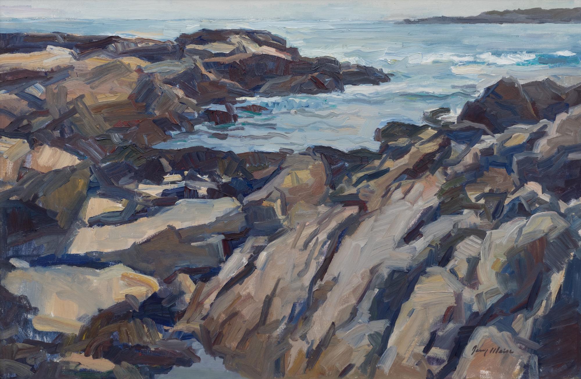 Morning Surf, Maine , Circa 2000
