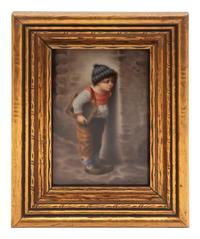 A German Porcelain Plaque
