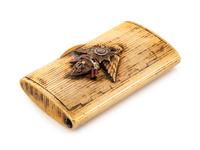 An English Silver-Gilt Cigarette Case
