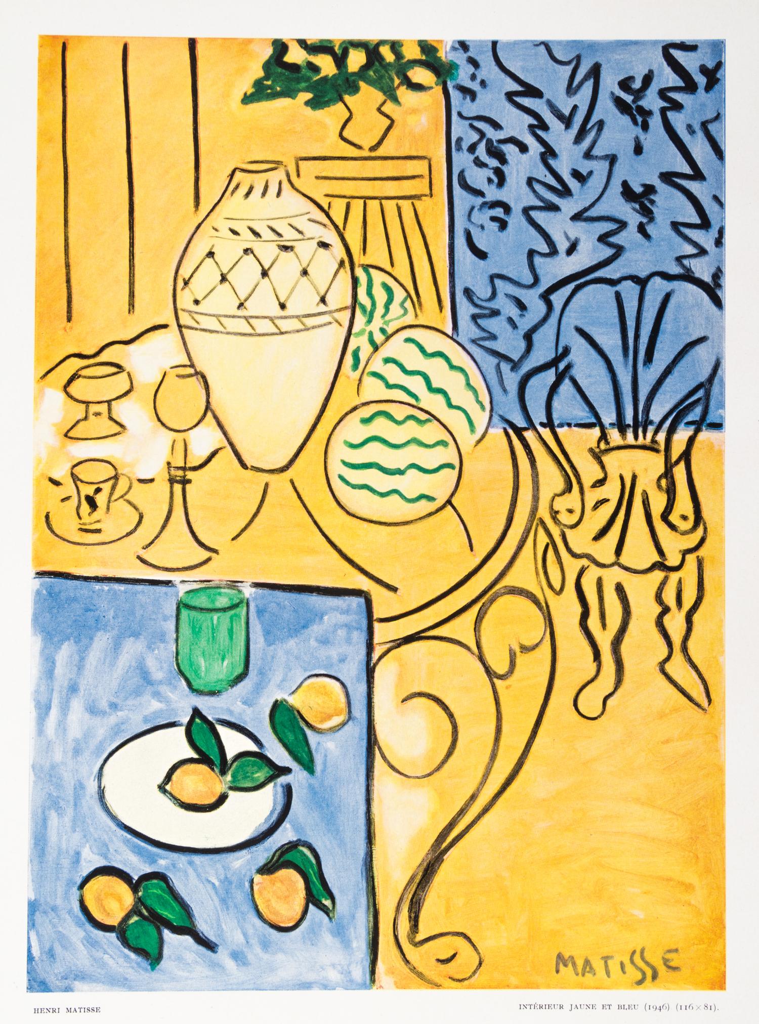 (VERVE) MATISSE, HENRI. Verve. Paris, [1948] Vol. VI, no. 21/22.
