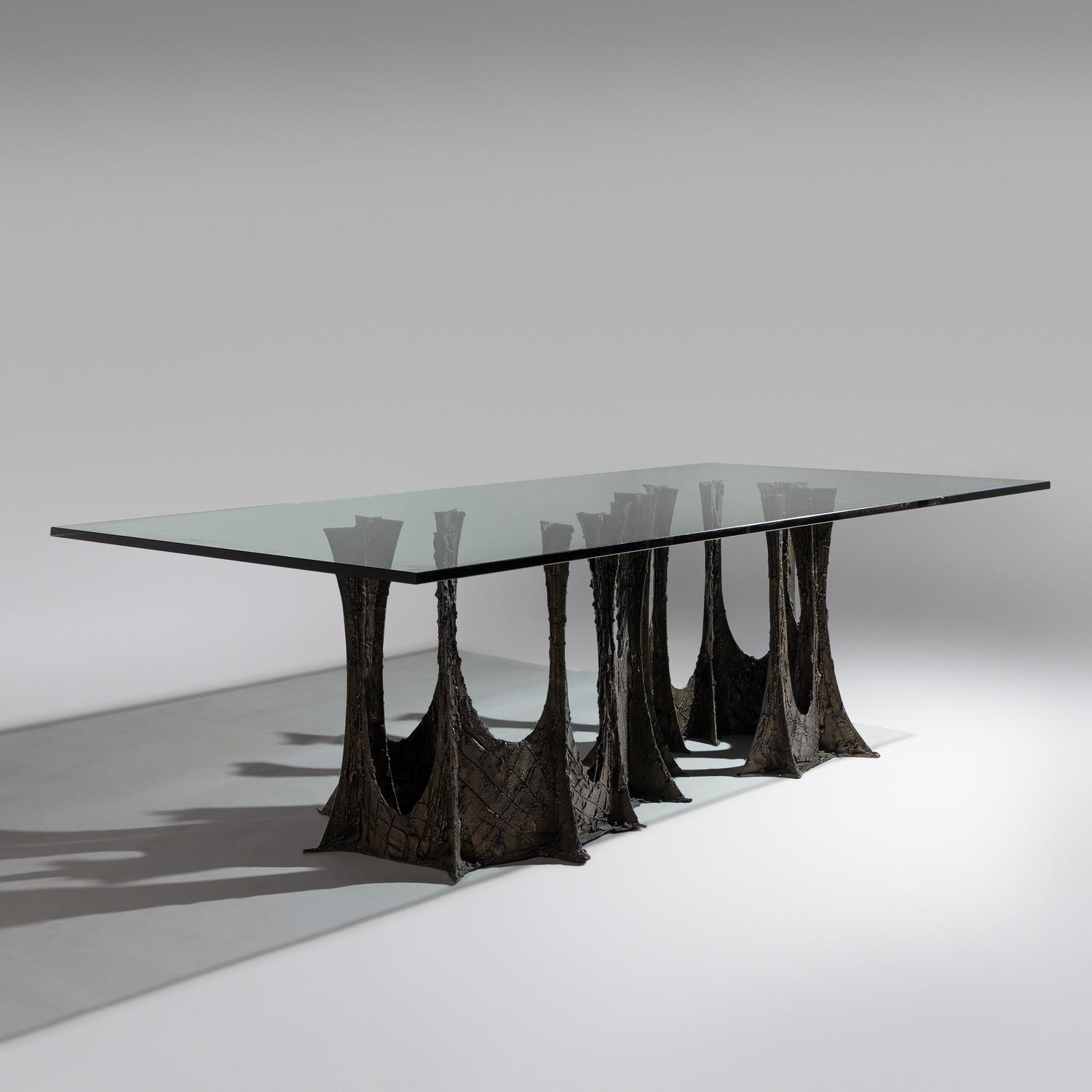 Stalagmite dining table, model PE-102 Paul Evans Studio for Directional USA, c. 1970