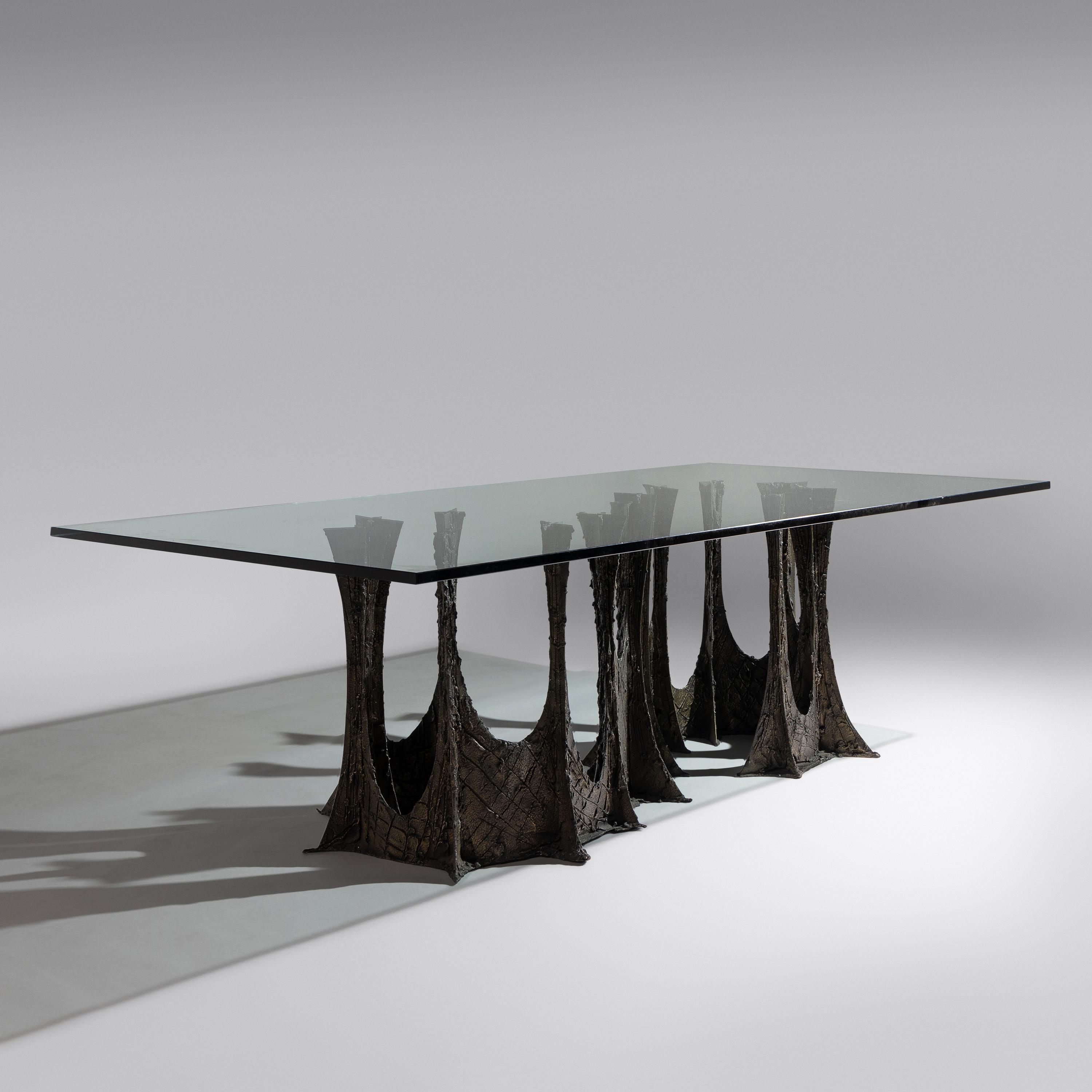 Stalagmite dining table, model PE-102 Paul Evans Studio for Directional USA, c. 1970