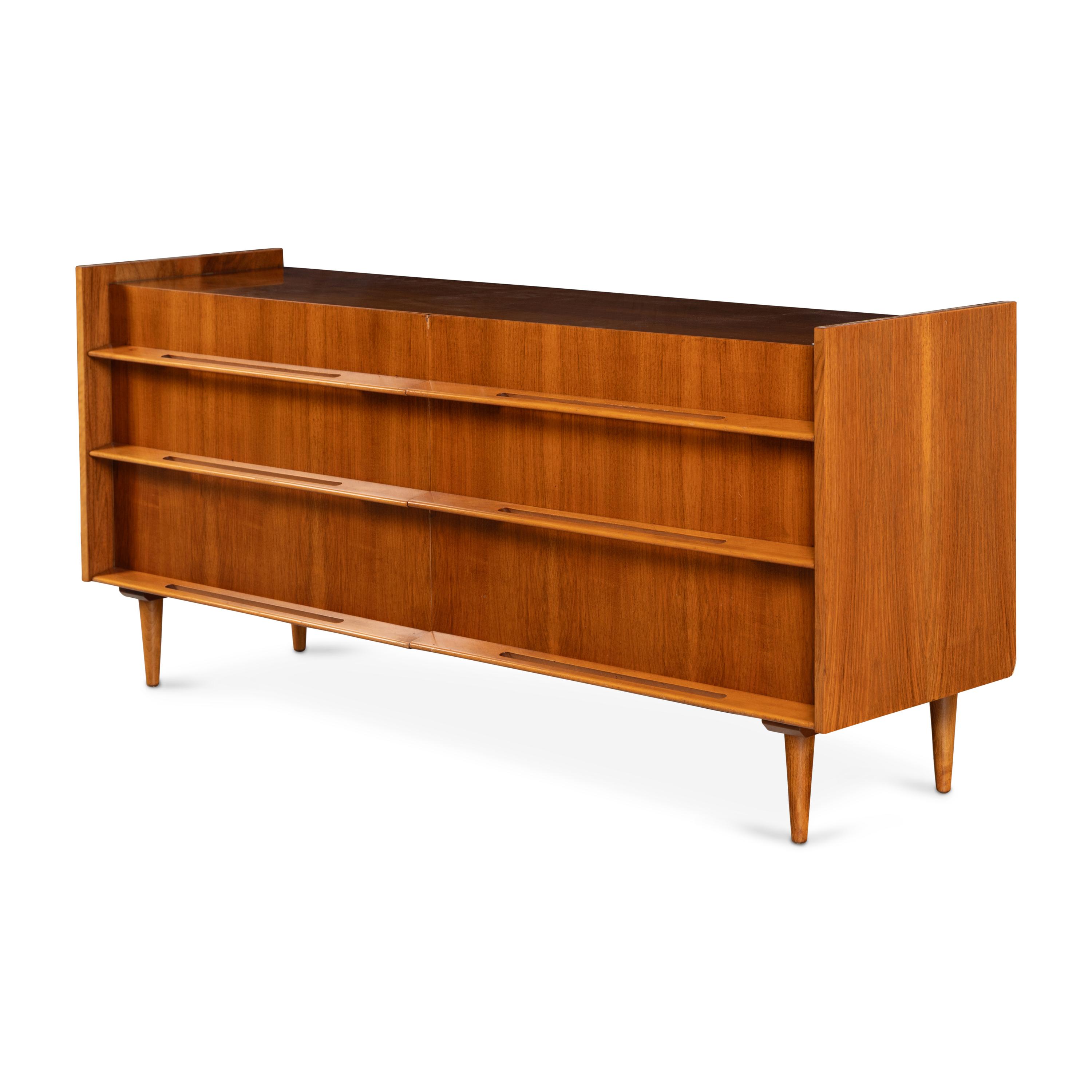 A Swedish Six-Drawer Dresser