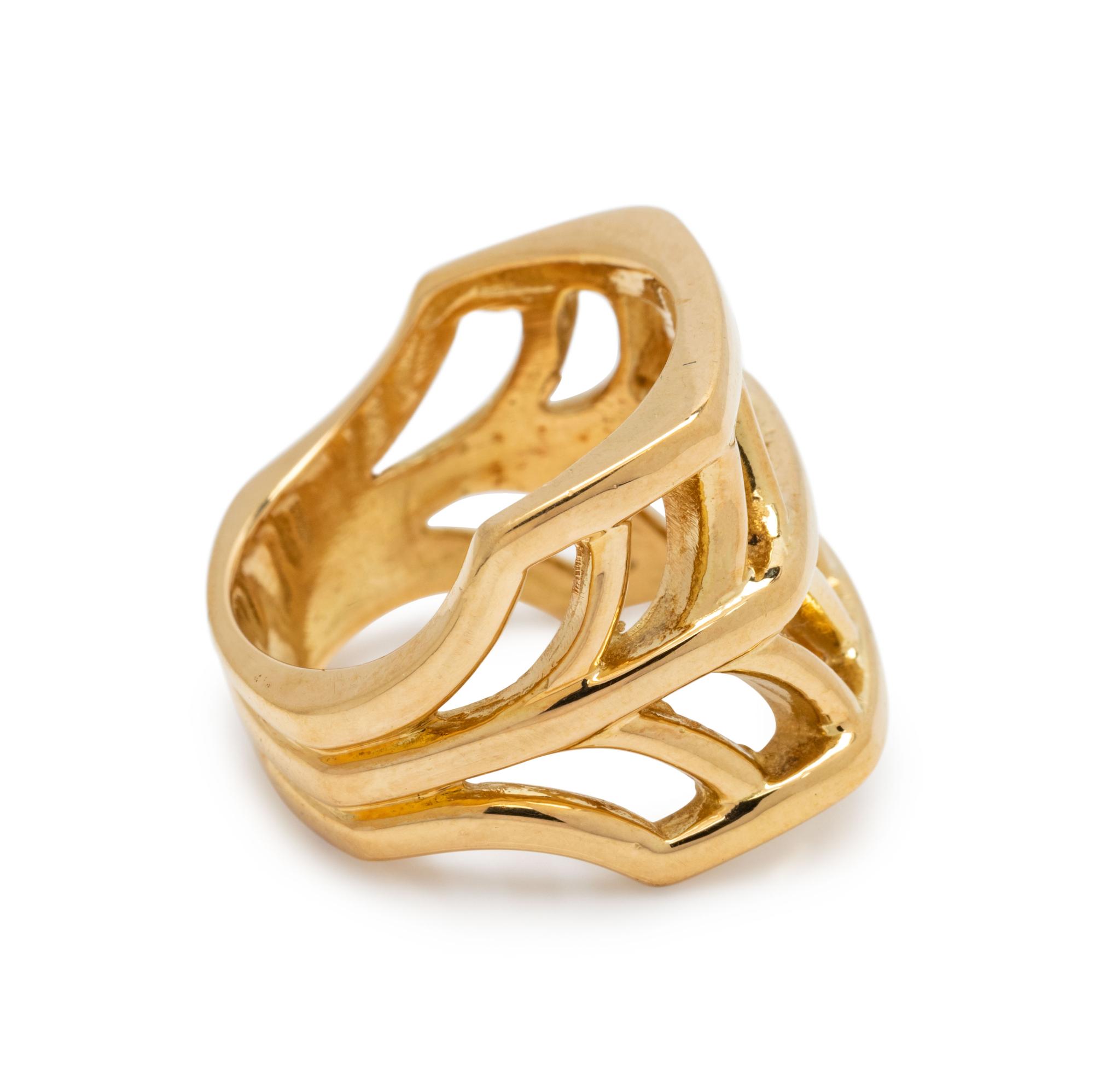 YELLOW GOLD RING