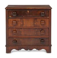 An American Miniature Chest of Drawers