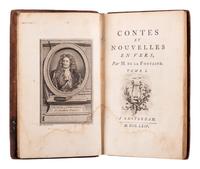 [CHILDRENS'S BOOKS]. FONTAINE, Jean de La (1621-1695). Contes et nouvelles en vers. Amsterdam: N.p., 1764.
