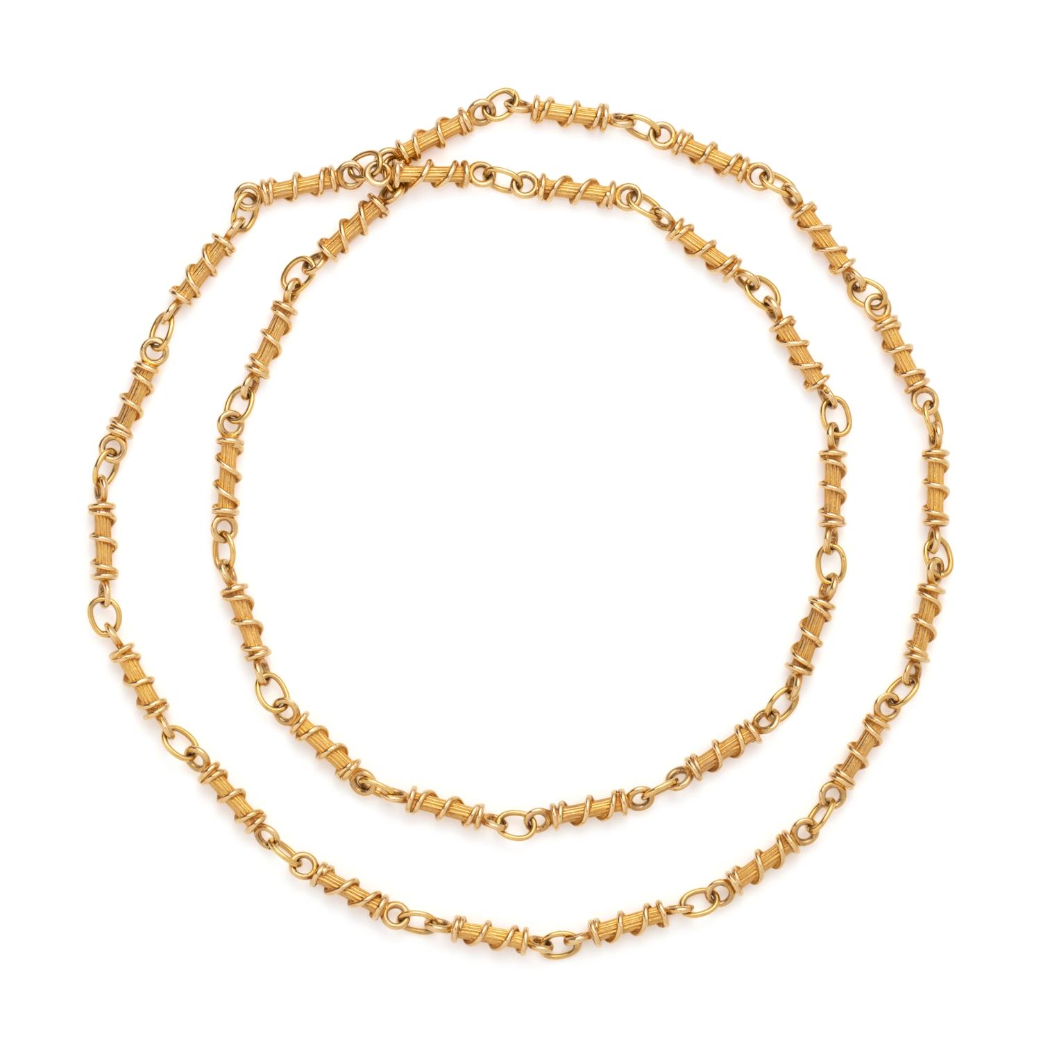 YELLOW GOLD NECKLACE