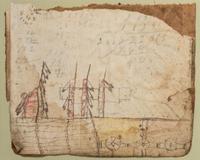 Plains Ledger Style Drawing