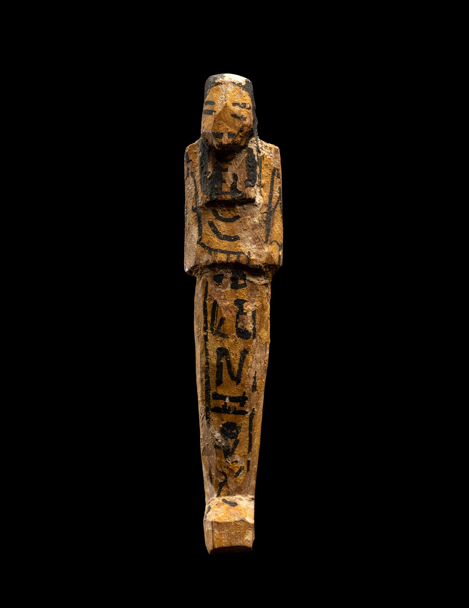 An Egyptian Wood Ushabti