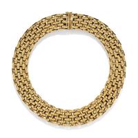 BICOLOR GOLD NECKLACE