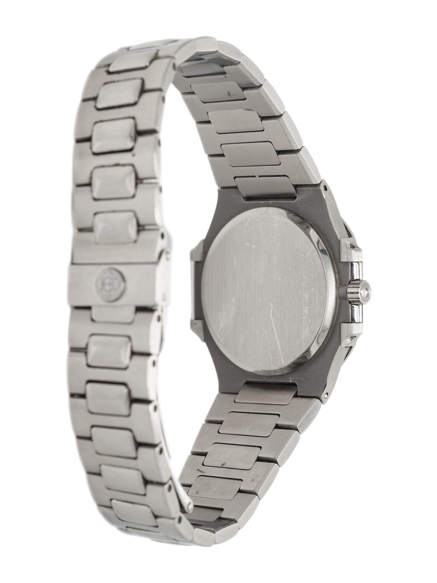 PATEK PHILIPPE. REF. 3900 STAINLESS STEEL 'NAUTILUS' WATCH