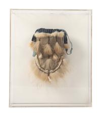 Inupiat Beaded Hide Drawstring Pouch