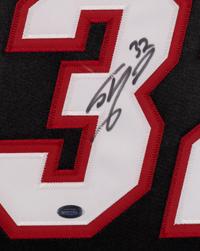 A Shaquille O'Neal Signed Autograph Miami Heat Jersey Display,