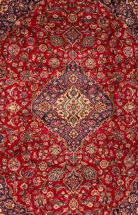 A Kashan Wool Rug