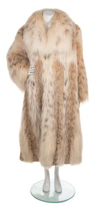 A Galanos Lnyx Fur Coat,