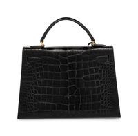 Hermès Kelly 32 Shiny Black Alligator, 1992