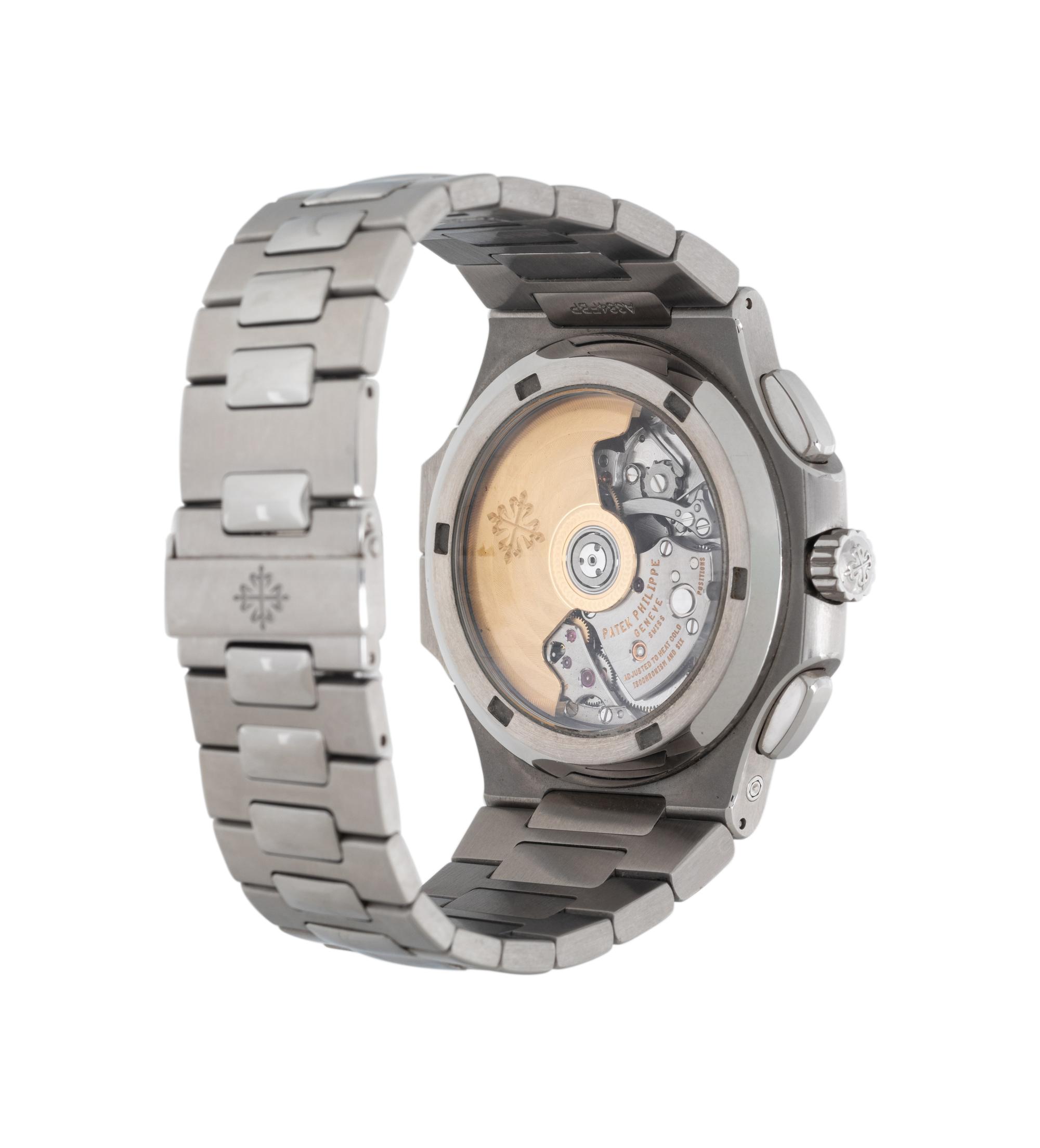 PATEK PHILIPPE, REF. 5990 STAINLESS STEEL 'NAUTILUS' WATCH