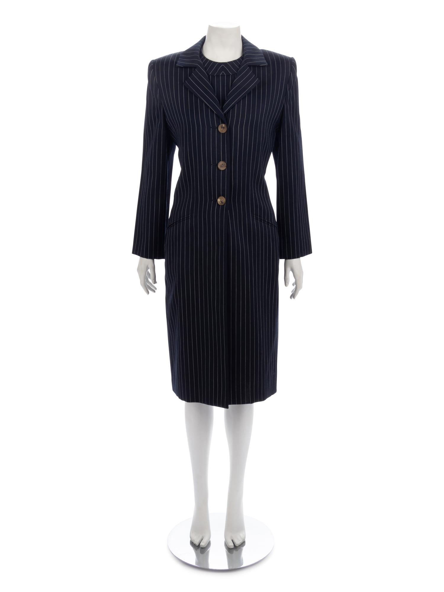Two Designer Dress Suits: Carolina Herrera & Oscar de la Renta