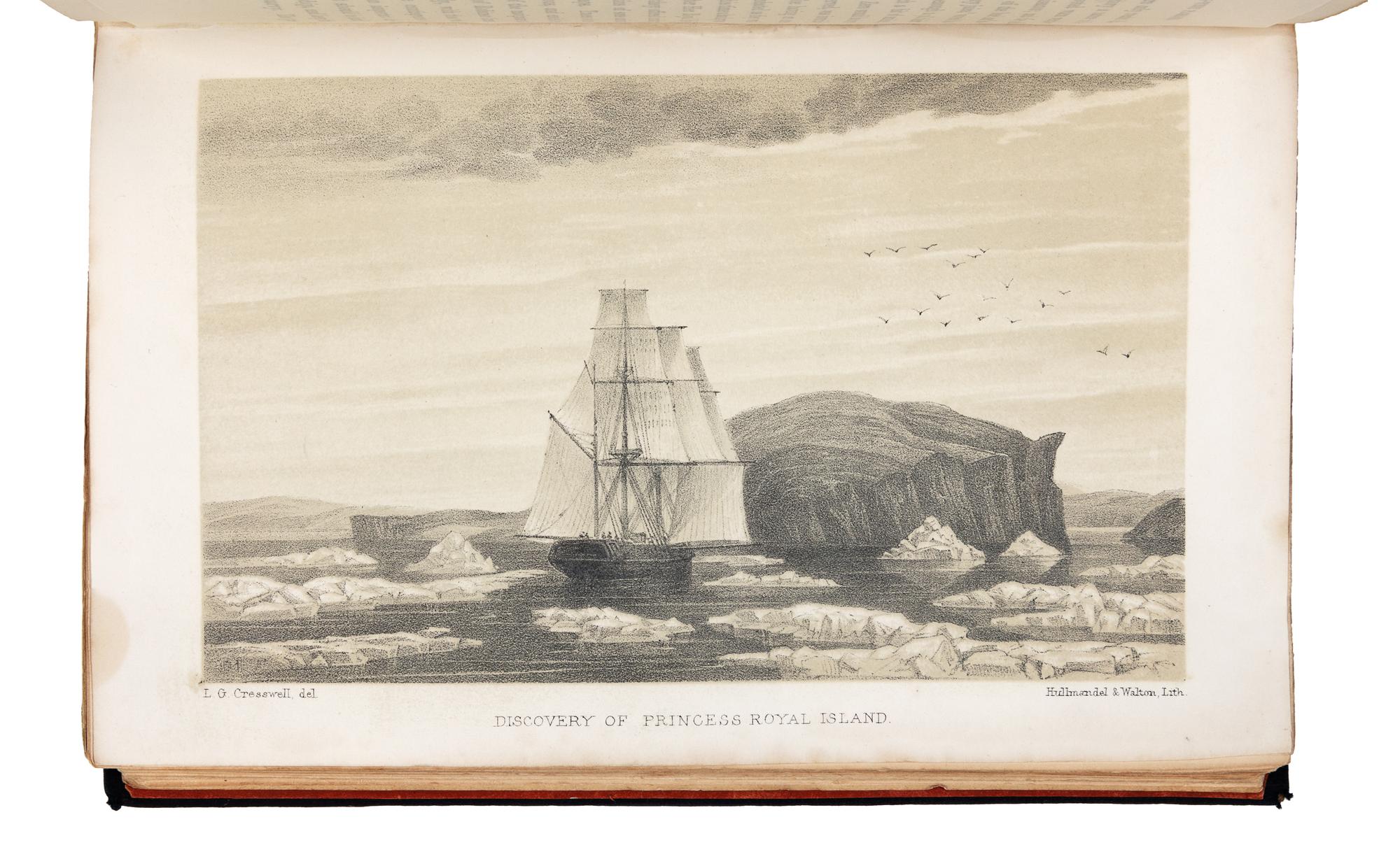 M'CLURE, Robert (1807-1873). The Discovery of the North-West Passage by the H.M.S. 'Investigator'… Edited by Sherard Osborn. London: Lo