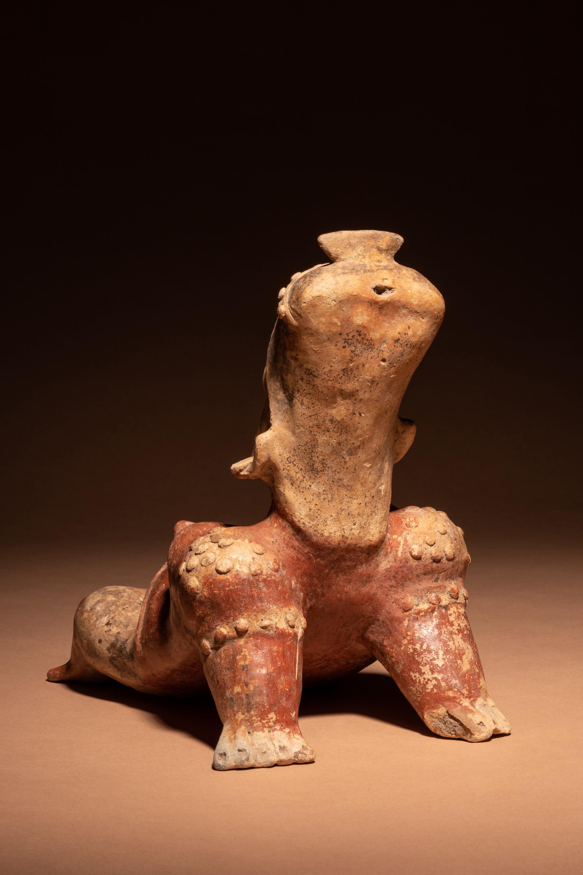 A Jalisco Reclining Female Figure