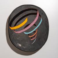 Jun Kaneko (American, b. 1942) — Oval, 1989