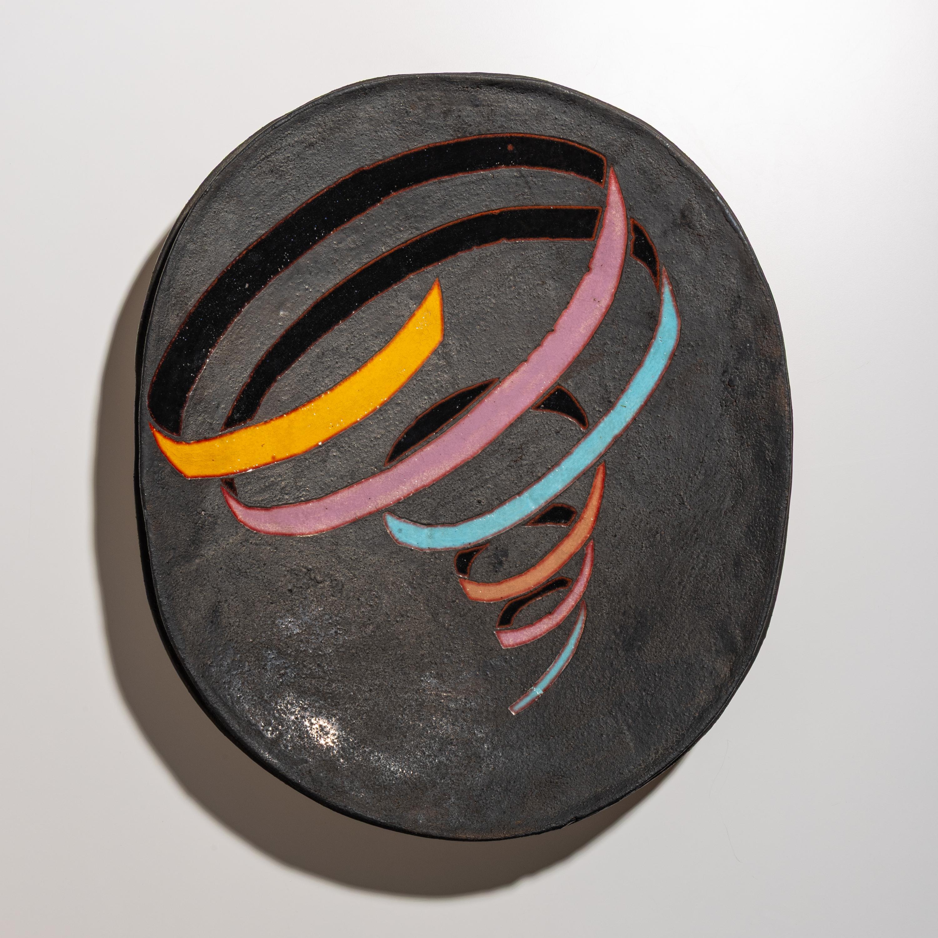 Jun Kaneko (American, b. 1942) — Oval, 1989