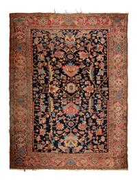 A Heriz Wool Rug