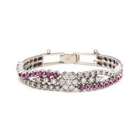 DIAMOND AND RUBY BRACELET